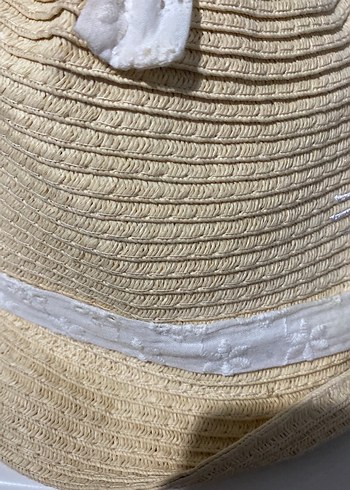 Hasır kız çocuk şapka - Görsel 6