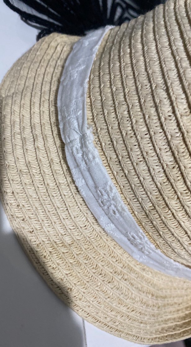 Hasır kız çocuk şapka - Görsel 4