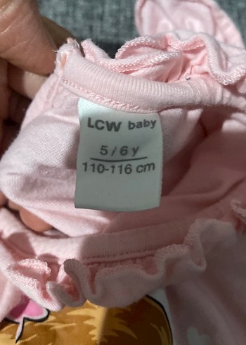 Kız Çocuk Pembe Fırfırlı Kolsuz Tişört - Görsel 8