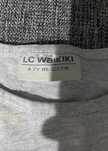 Gri Uzun Kollu Kız Tişörtü Unicorn Baskılı - Görsel 3