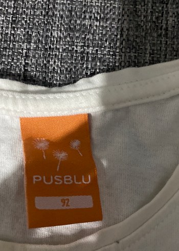 Kız Çocuk Beyaz Çiçekli Pamuklu Tişört - Görsel 3