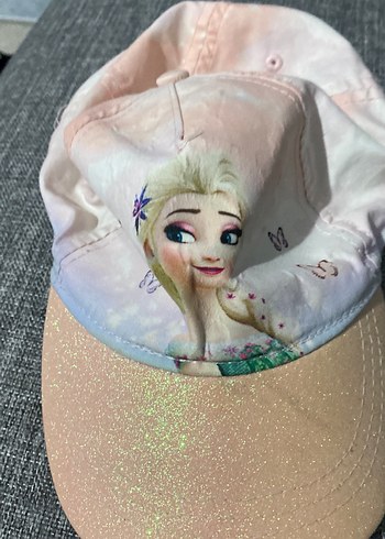 Beyaz Pullu Kız Çocuk Şapkası - Görsel 2