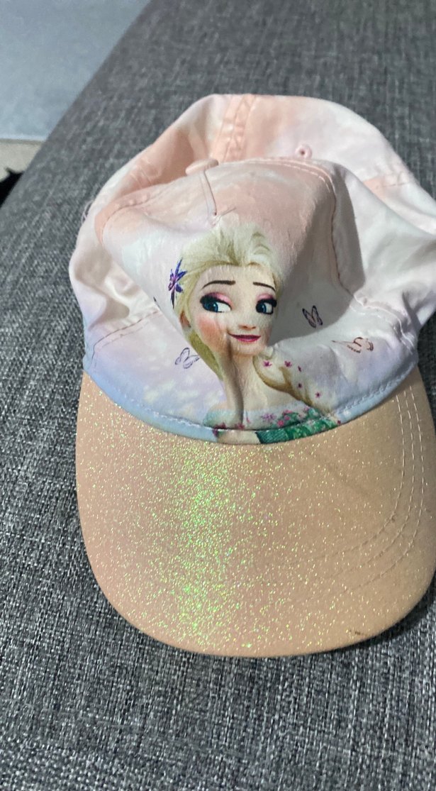 Beyaz Pullu Kız Çocuk Şapkası - Görsel 3