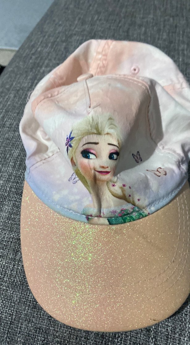 Beyaz Pullu Kız Çocuk Şapkası - Görsel 2