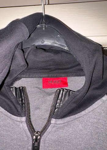 Gri Fermuarlı Erkek Sweatshirt - Görsel 2