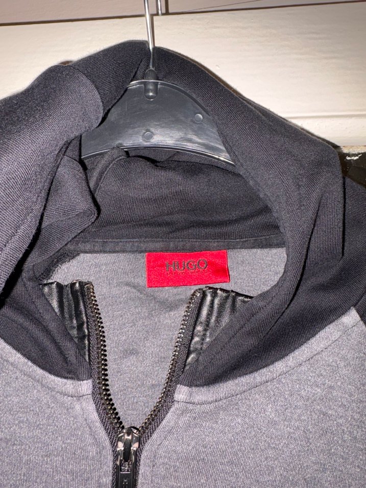 Gri Fermuarlı Erkek Sweatshirt - Görsel 2