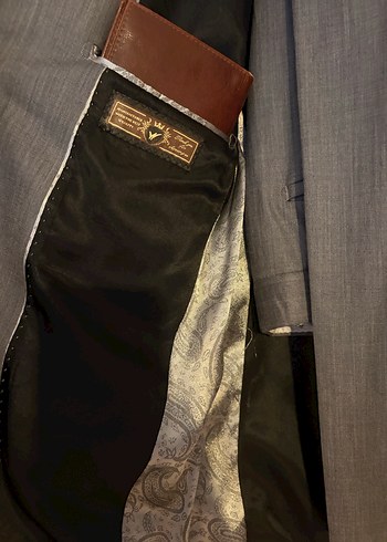 Gri Erkek Takım Elbise Ceketi - Görsel 6