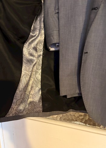 Gri Erkek Takım Elbise Ceketi - Görsel 4