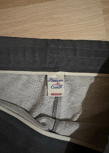 Gri Baskılı Fermuarlı unısex Eşofman Altı - Görsel 4