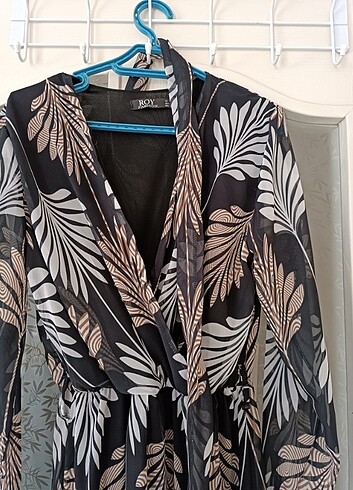 xl Beden çeşitli Renk Sifon elbise