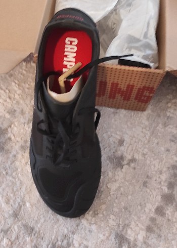 44 Beden siyah Renk Camper Siyah Velcro Bağcıklı Erkek Spor Ayakkabı