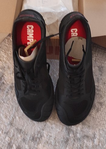 Camper Siyah Velcro Bağcıklı Erkek Spor Ayakkabı