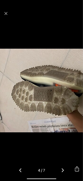 42.5 Beden siyah Renk Adidas ayakkabı