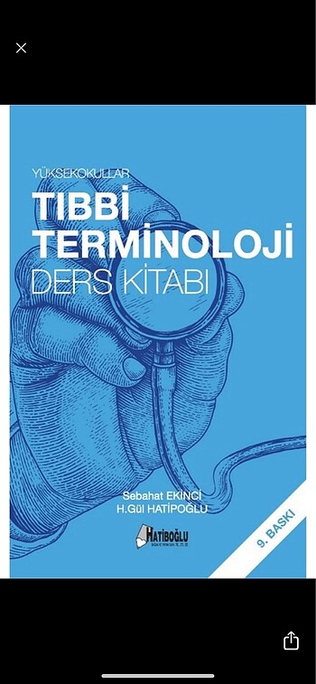 Tıbbi terminoloji ders kitabı