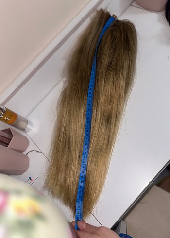Beden altın Renk Gerçek saç blond peruk