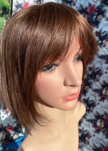 Bob peruk gerçek saç - Görsel 2
