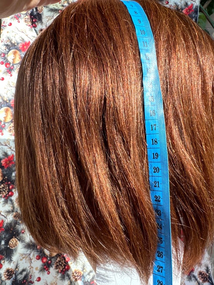 Bob peruk gerçek saç - Görsel 4