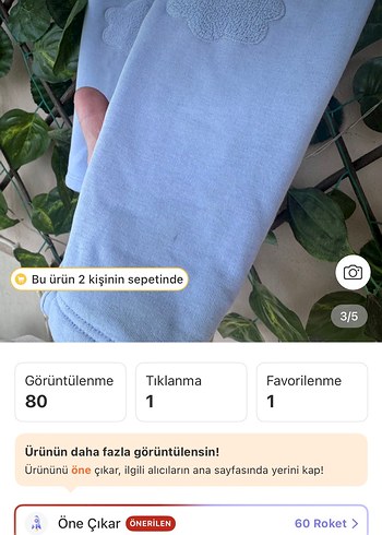 İçi tüylü tayt şardonlu kışlık - Görsel 3