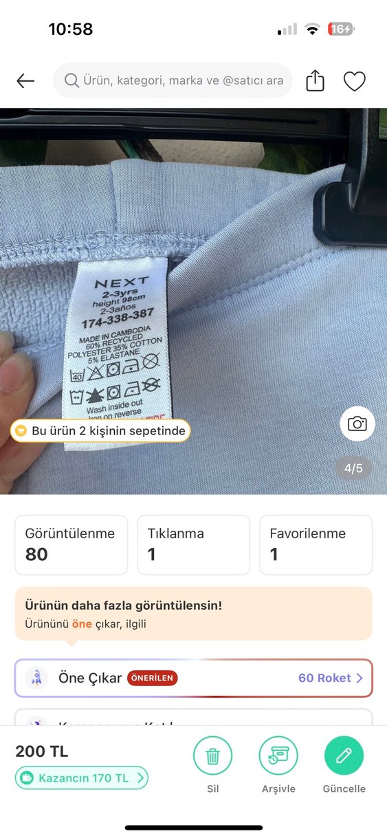 İçi tüylü tayt şardonlu kışlık - Görsel 4