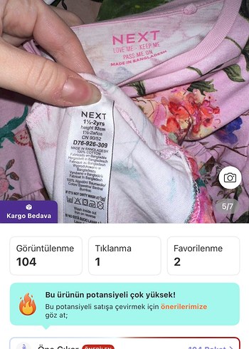 Next elbise - Görsel 5