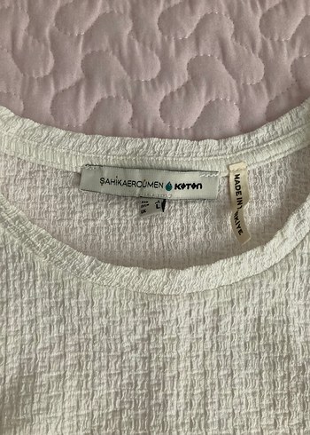 Koton bele oturan bluz - Görsel 4