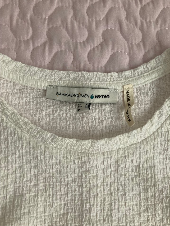 Koton bele oturan bluz - Görsel 4