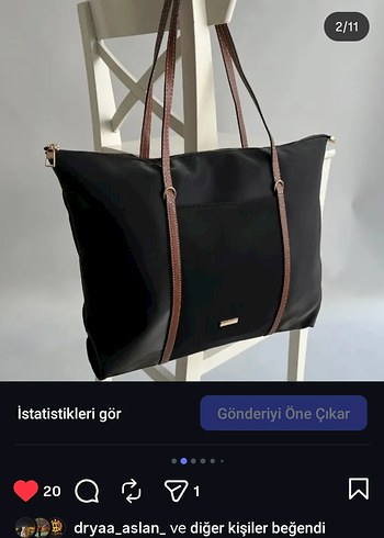 Kahverengi Deri Tokalı Kadın Omuz Çantası - Görsel 2