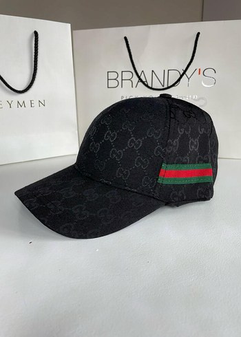 Siyah Gucci şapka