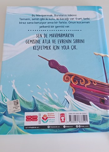  Korsan Maviparmak Çocuk Kitabı