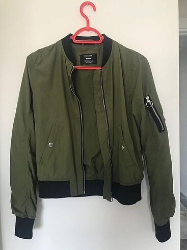 Bershka haki bomber ceket