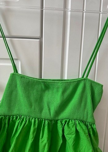 zara spagetti askılı elbise - Görsel 5