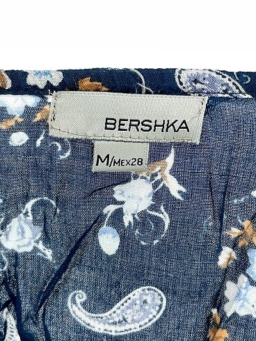 m Beden lacivert Renk Bershka Bluz %70 İndirimli.