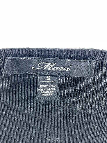 s Beden siyah Renk Mavi Jeans Bluz %70 İndirimli.