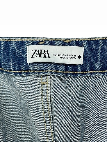 38 Beden mavi Renk Zara Jean / Kot %70 İndirimli.