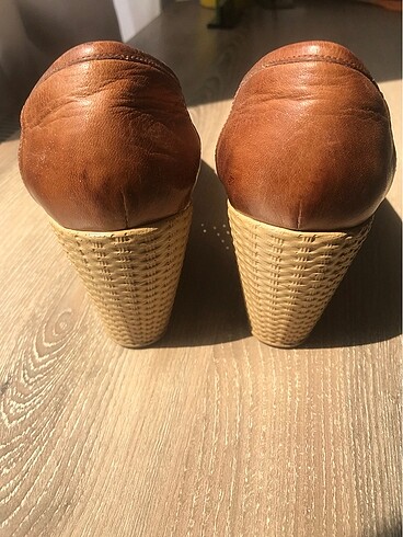 37 Beden kahverengi Renk Vintage ayakkabi