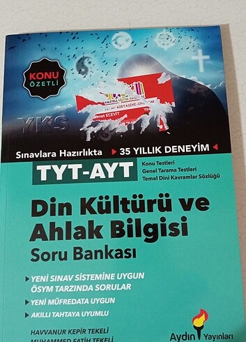 Aydın Yayınları Tyt Ayt Din Kültürü Konu Anlatımlı Soru Bankası 
