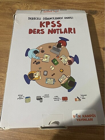van kampüs yayınları kpss notları