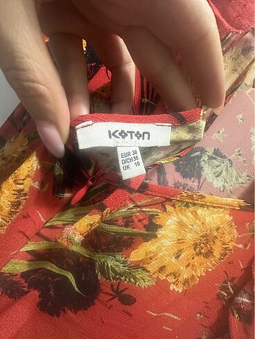 m Beden Koton elbise