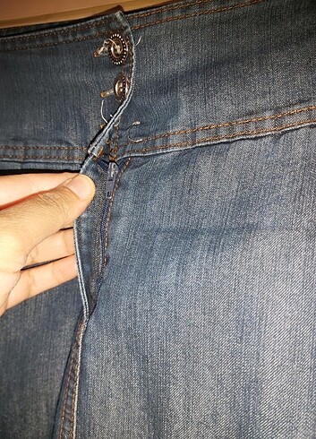 Jeans etek - Görsel 7