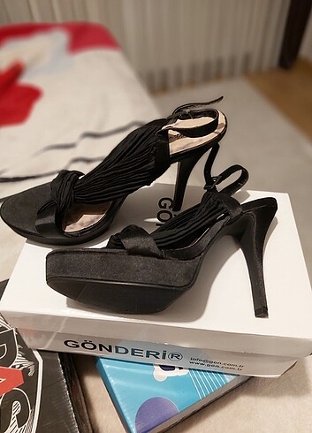 Abiye ayakkabı sandalet - Görsel 7