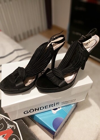 Abiye ayakkabı sandalet - Görsel 8