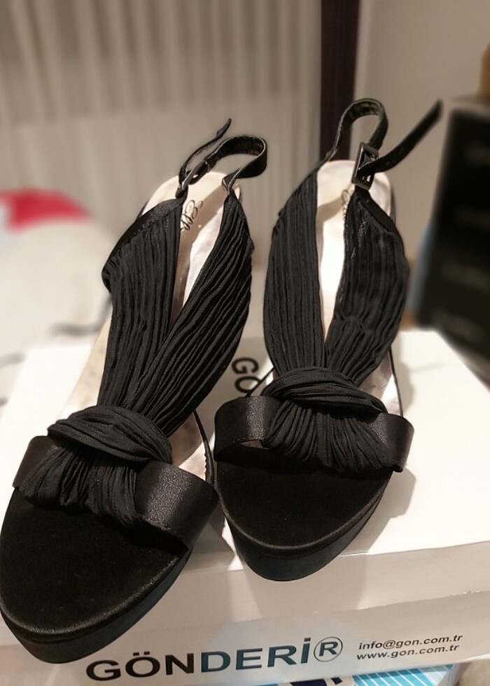 Abiye ayakkabı sandalet - Görsel 5