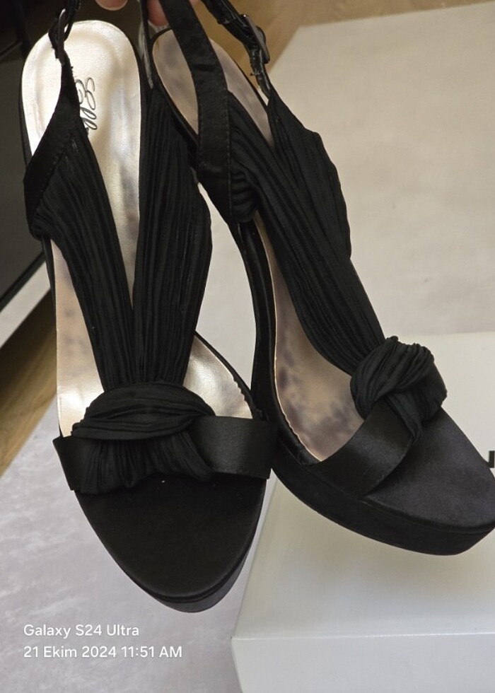 Abiye ayakkabı sandalet - Görsel 3
