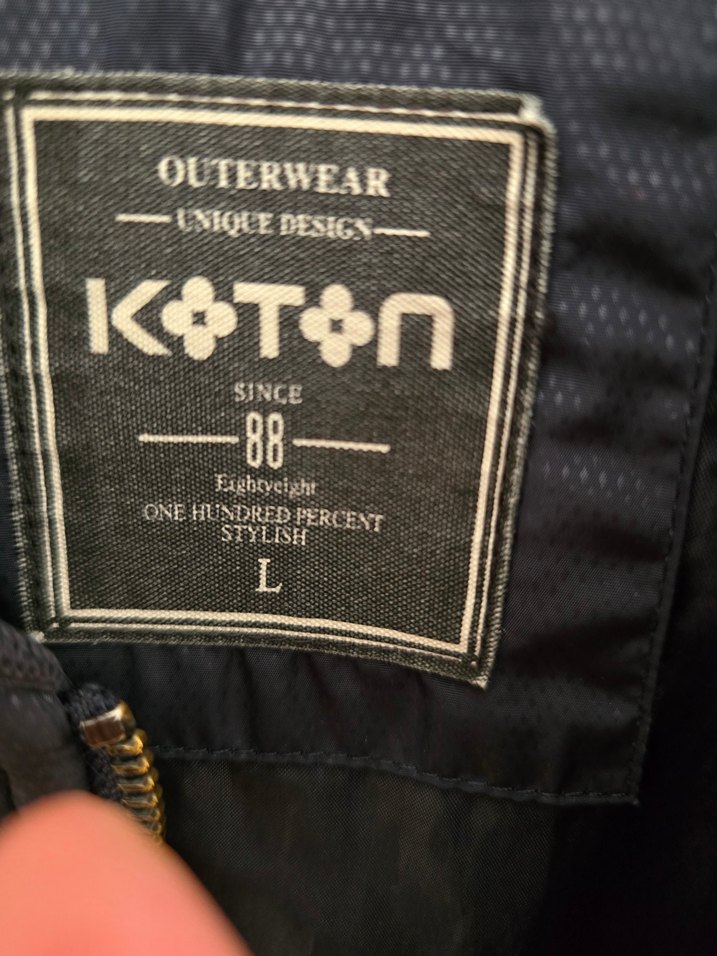 Gri Erkek Fermuarlı Streetwear Mont - Görsel 4