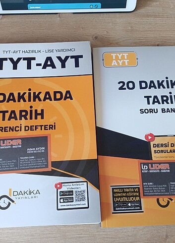 Dakika Yayınları TYT-AYT Tarih Seti