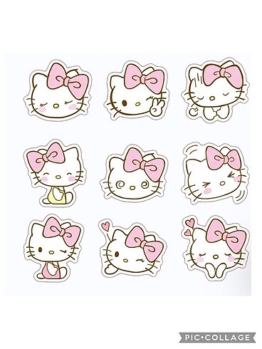 Hello Kitty Stickers