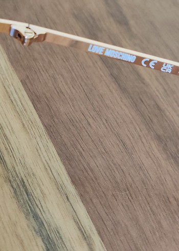 Love moschino Şeffaf Bej Retro Kadın Güneş Gözlüğü - Görsel 6