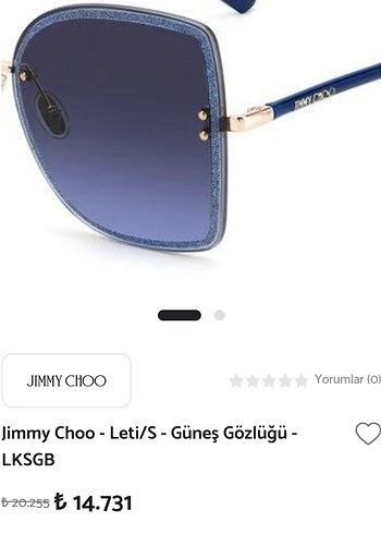 Jimmy Choo Letı/s Kadın Güneş Gözlüğü - Görsel 6