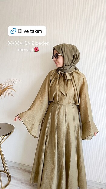 H&M Olive Takım