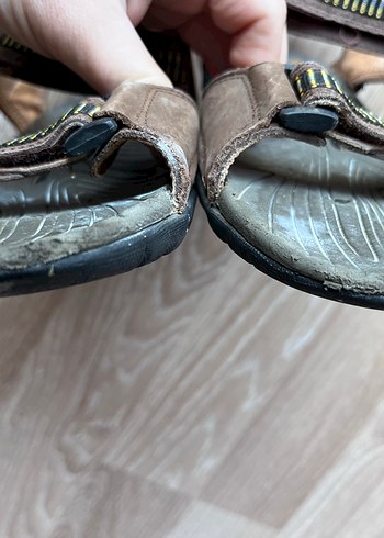 Kahverengi Tokalı Erkek Sandalet - Görsel 6